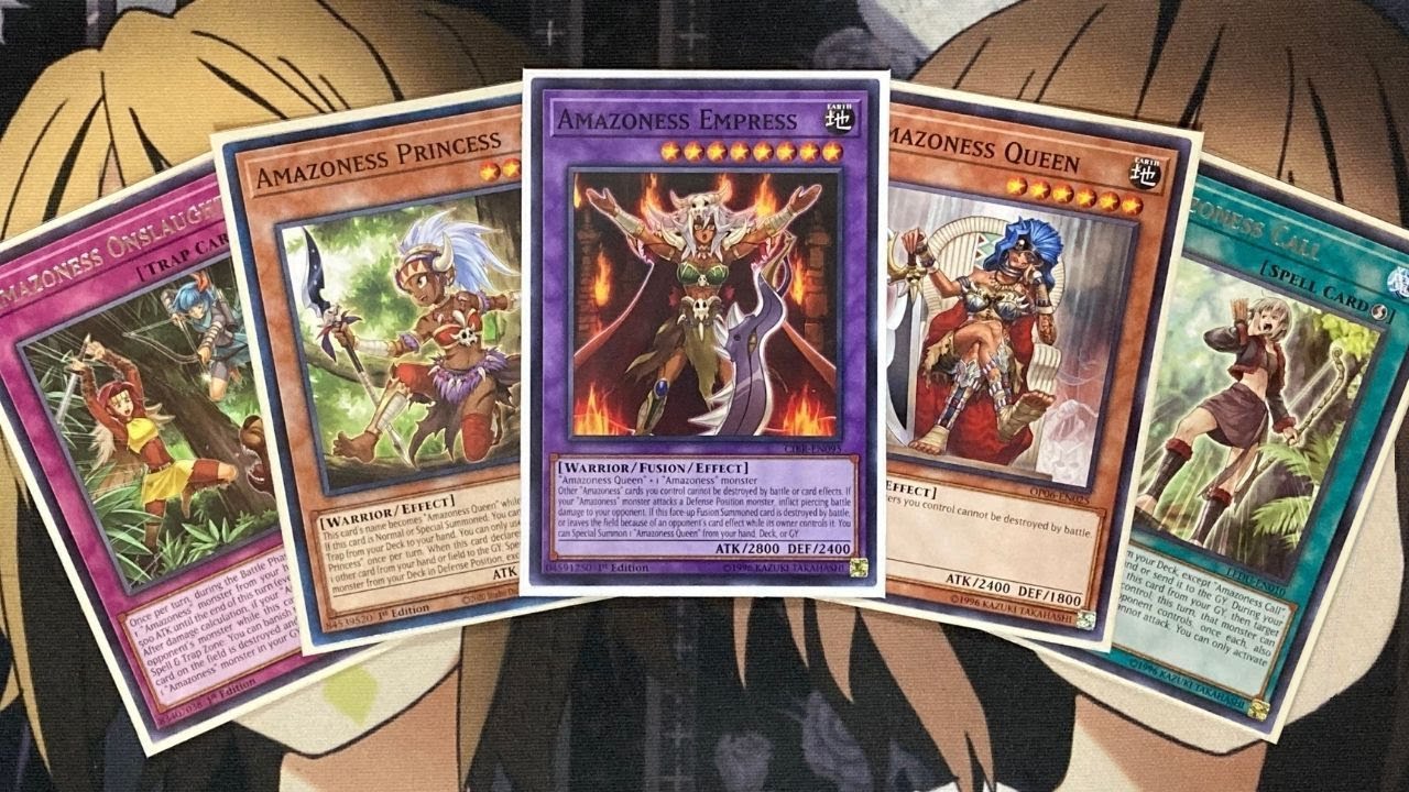 My Amazoness Yugioh Deck Profile for April 2021