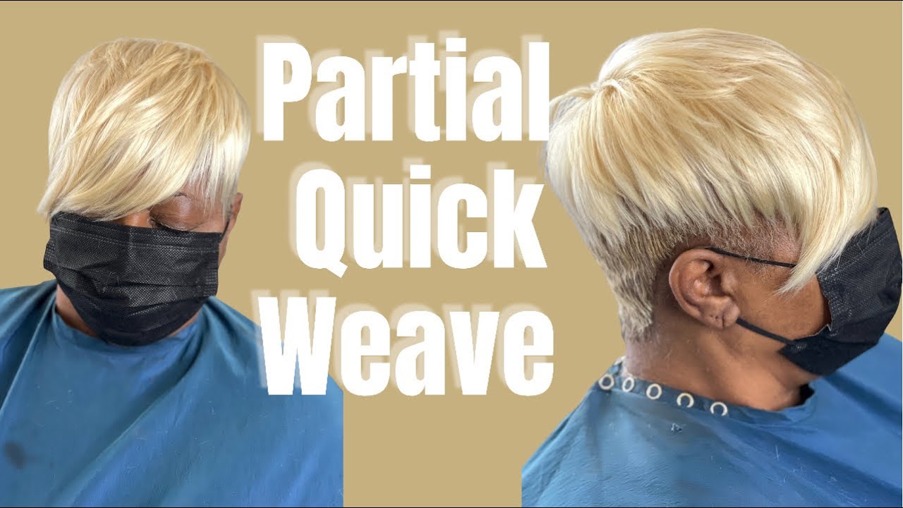 Partial Quick weave using Sensual Mink Yaki
