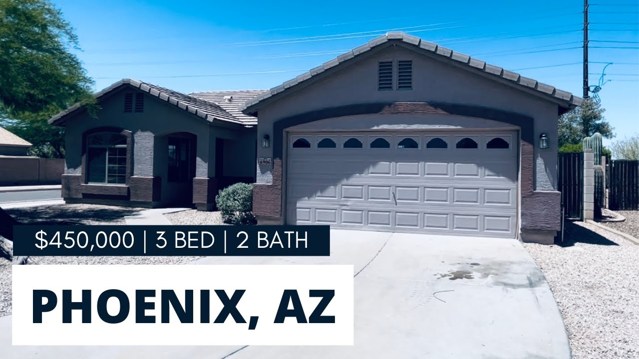 Homes For Sale Phoenix, Arizona $450,000 1,317 Sqft, 3 Bedrooms, 2 Bathrooms