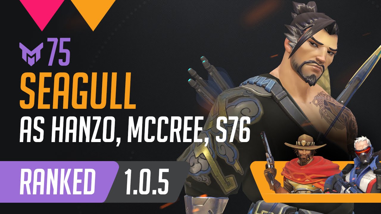 [0136][Rating:75] LG Seagull as Hanzo,McCree,Soldier76 on Temple of Anubis  1.0.5