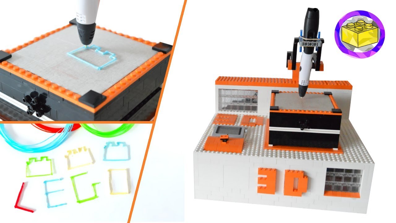 LEGO 3D Printer | Robotic 3D Machine