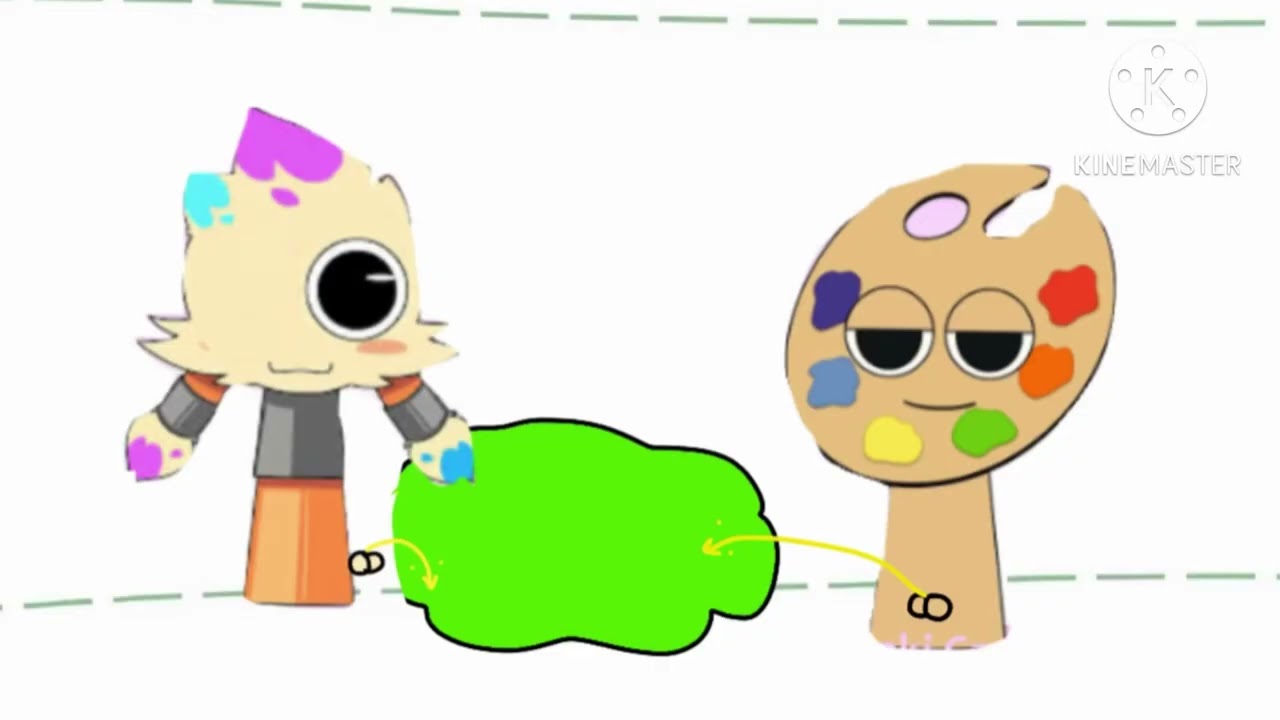 Brushi And Palette 2 Pees In The Bush Request @curlyknots420 