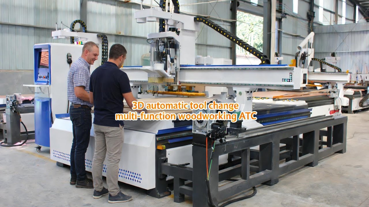 2130 CNC nesting machine HQD drilling and boring machine 3D multi-function woodworking ATC