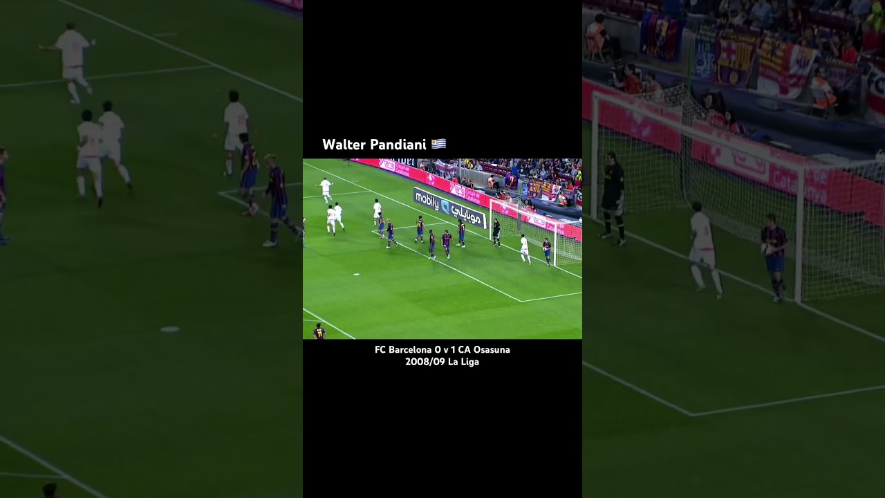 Birthday - Walter Pandiani: Scoring the game winning goal against Barcelona, with a fantastic header
