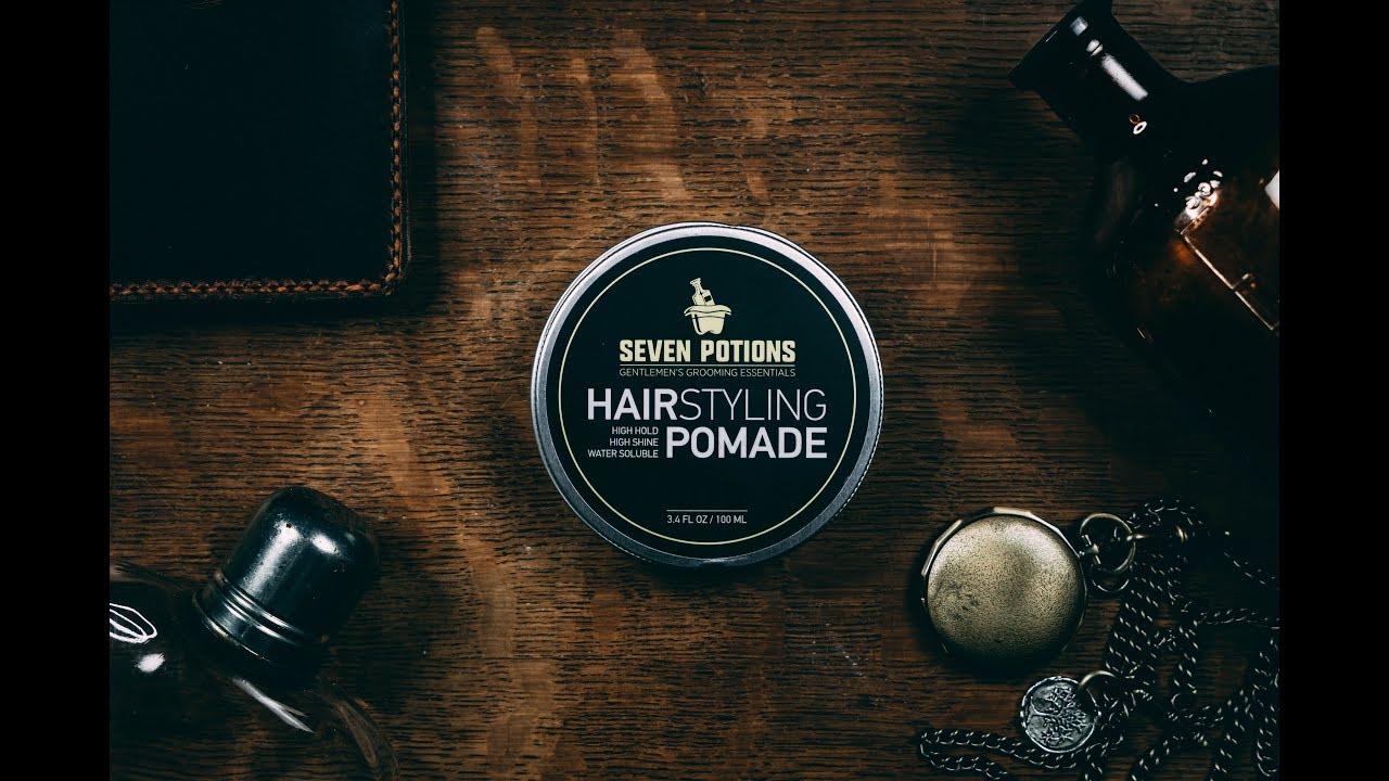 Seven Potions Pomade l A Pomade That Styles Itself l Product Review & Demo