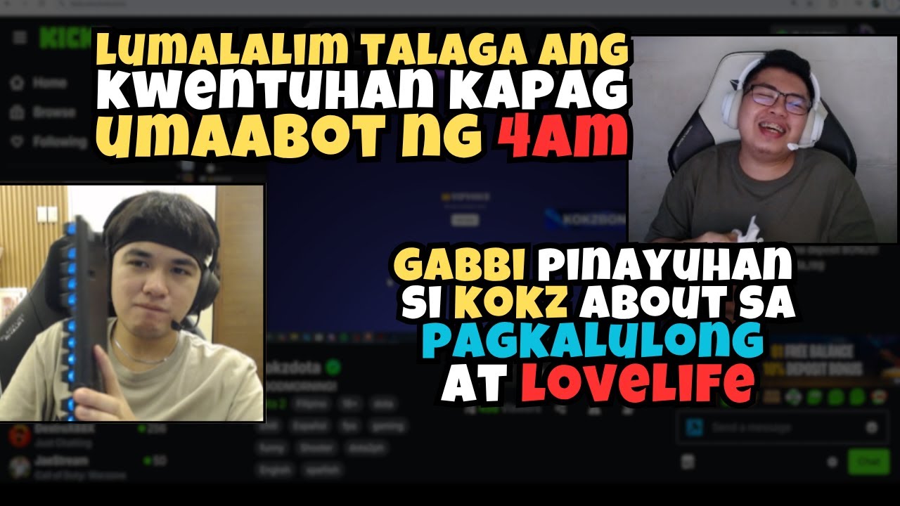 GANITO PALA ANG GABBI NA SERYOSO | GABBI PINAYUHAN SI KOKZ ABOUT PAGKALULONG AT LOVELIFE
