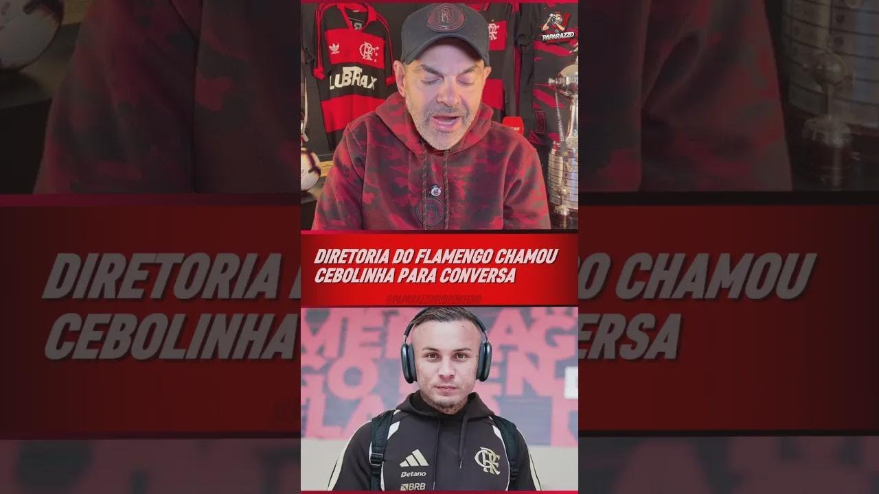 Directiva del Flamengo llam&oacute; a Cebolinha tras sus pol&eacute;micas declaraciones como delantero