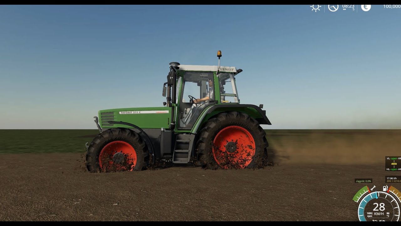 Farming Simulator 19 - Dynamic Mud Mod - mod realnego błota