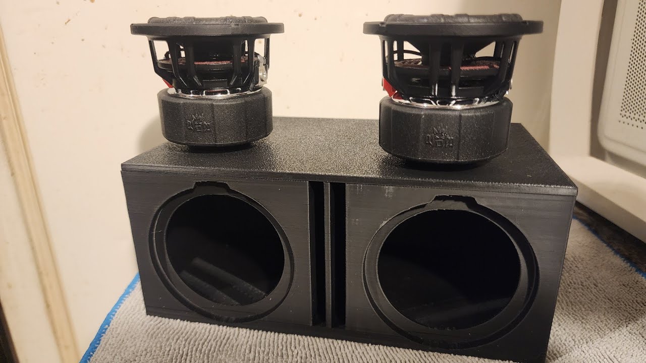 Самодельный мини-динамик B2 Audio RIOT-2.5 | Корпус с двумя портами, напечатанный на 3D-принтере