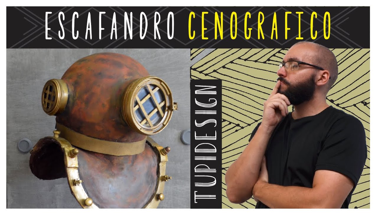Fiz um Incrível Capacete de Mergulhador Cenográfico – Parte 1