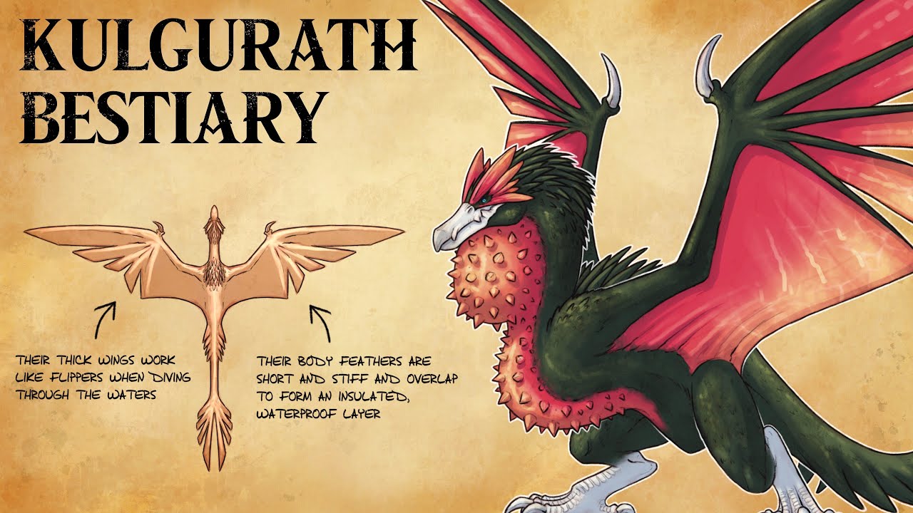 Creature Design & Ecology: Wyvern, Phoenix & Gargoyle