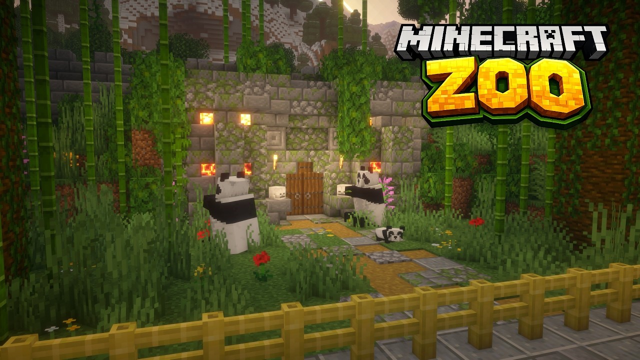 Minecraft Zoo | Part 11 - Pandas