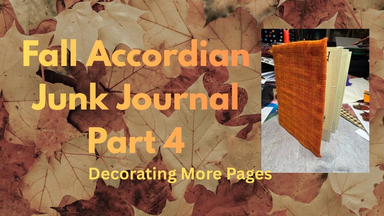 Part 4 Fall/Autumn Accordion Book