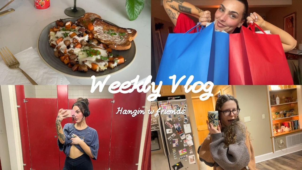 VLOG- Thrifting/fighting for our lives trying to do daily tasks/spending time outside of the 9-5