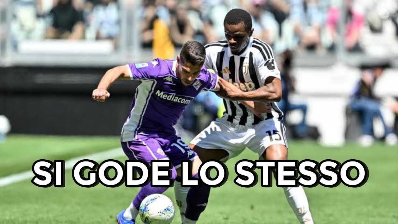 VOLEVATE LA CHAMPIONS? 👋🏼⚽️ | JUVENTUS FIORENTINA 0-2 