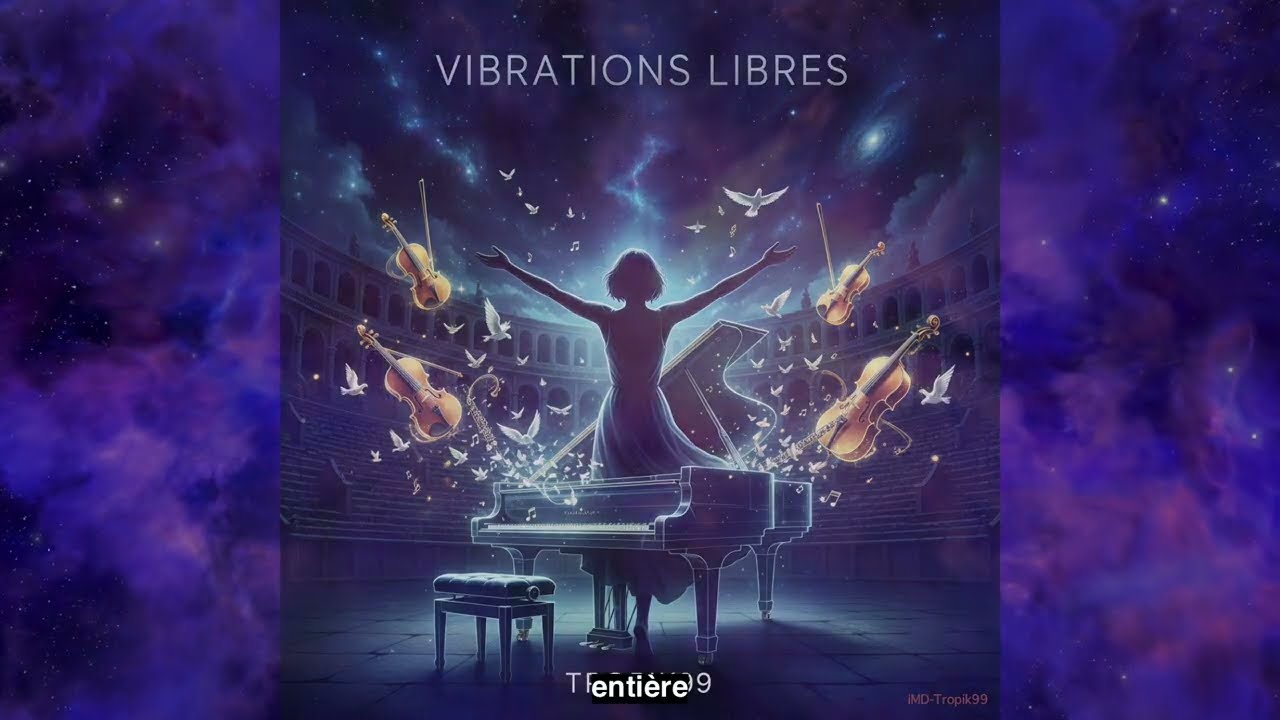 TROPIK99 - Vibrations Libres (Official Audio / Visualizer) | Neo-Classique & Émotionnel