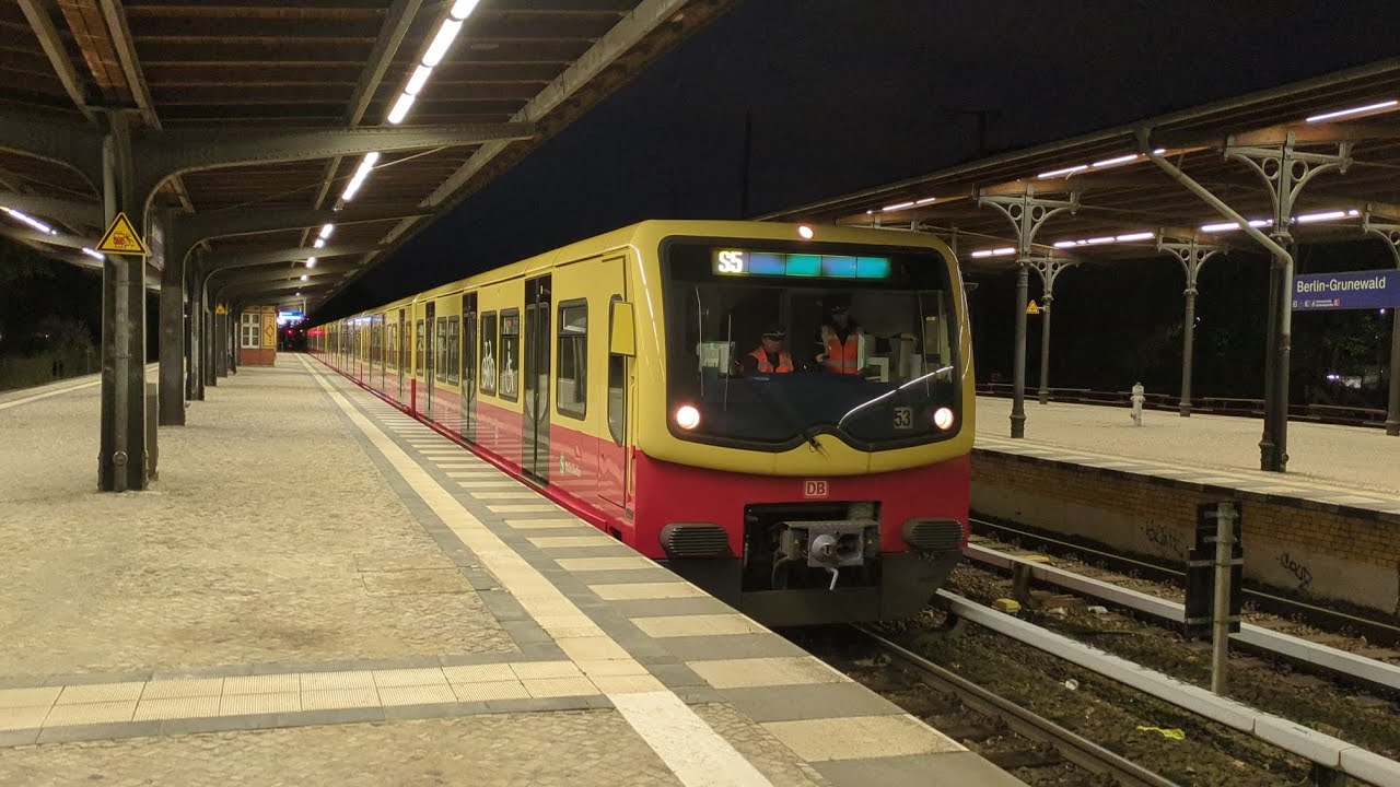 S-Bahn Berlin|Aussetzermitfahrt #1 auf der S5 von Mahlsdorf bis Grunewald