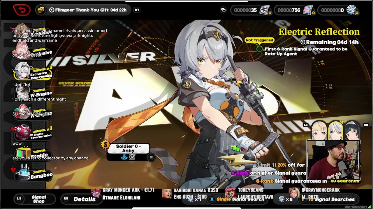 Arknights tryout , ZZZ & chat 1148