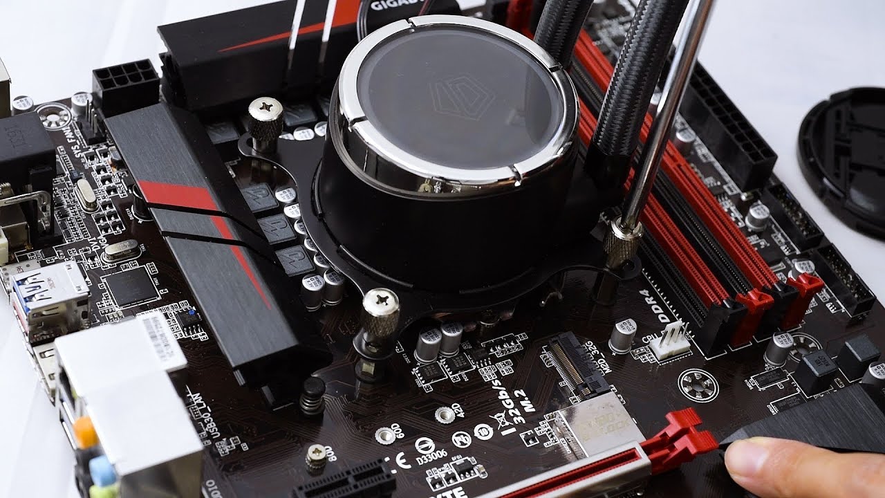 ID-COOLING Zoomflow 240 on Intel Socket LGA115X Installation Guide