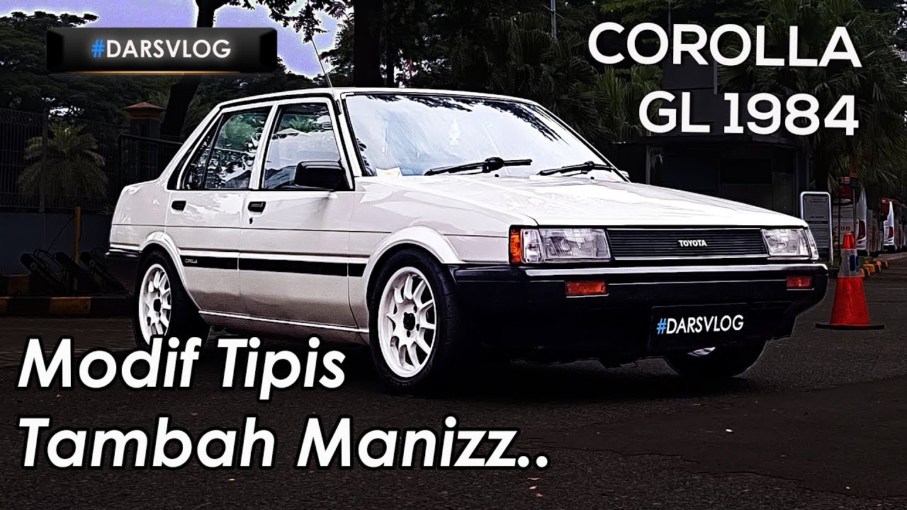 ПРОСТАЯ ВНЕВРЕМЕННАЯ МОДИФИКАЦИЯ - Toyota Corolla GL 1984 ‼️ #DARSVLOG