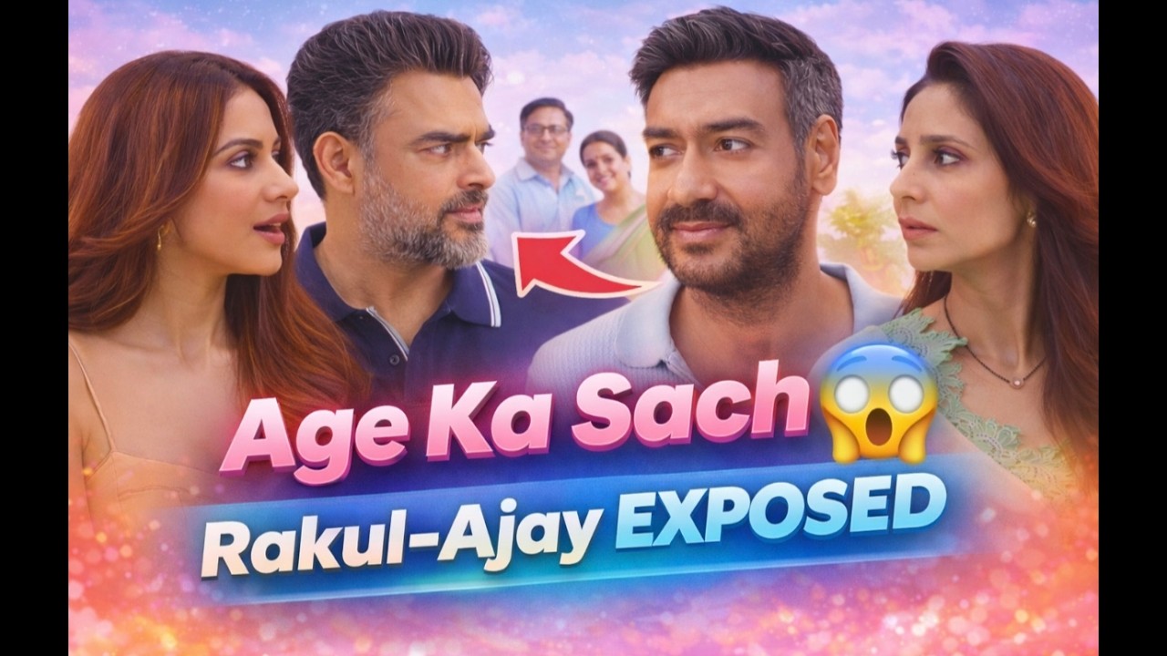 Age Ka Chakkar 😂 | Ajay Vs Rakul Family Drama 😬 | De De Pyaar De 2