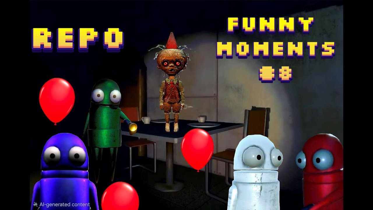 Don't Touch The Balloons!- REPO Funny Moments #8