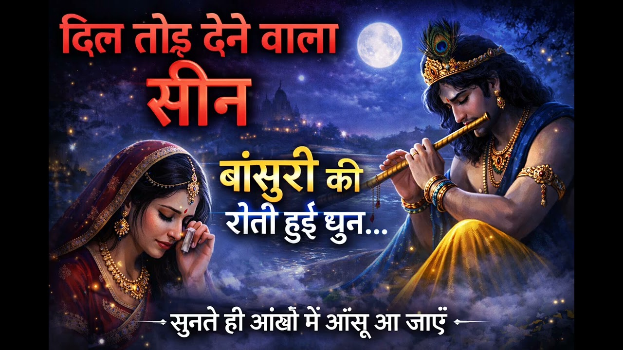 राधा पुकारे मेरे श्याम | दर्द भरा विरह भजन 2026 💔🌧️