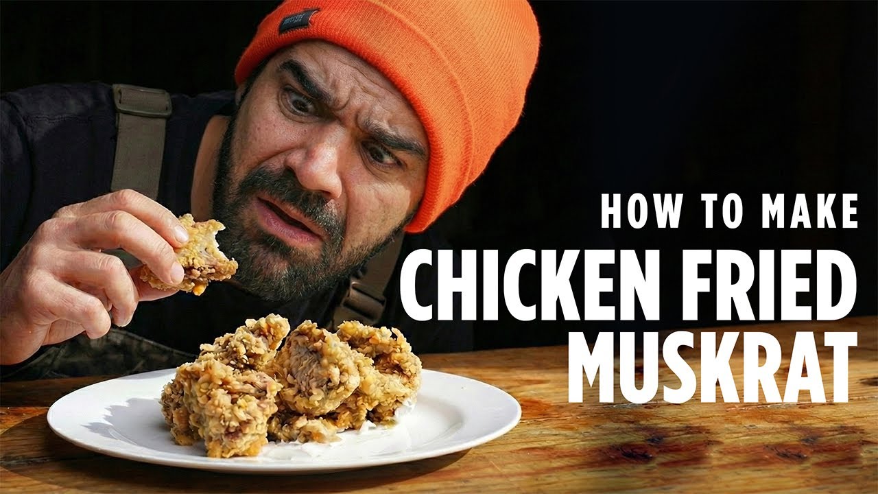 CHICKEN FRIED MUSKRAT | The ULTIMATE Hunting Appetizer | CULINARY ACADEMY | Dalstrong