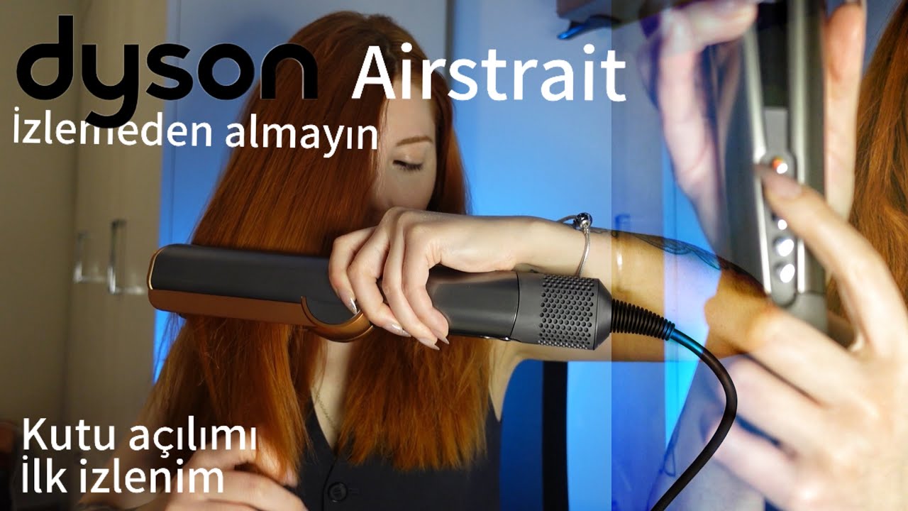 DYSON AIRSTRAIT KUTU AÇILIMI - ISLAK VE KURU SAÇA FÖN ÇEKİYOR - İLK KEZ KULLANDIM