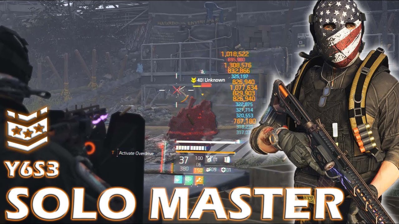 Solo Master My Best Striker Run | Full Gameplay No Commentary | Y6S3 #division2
