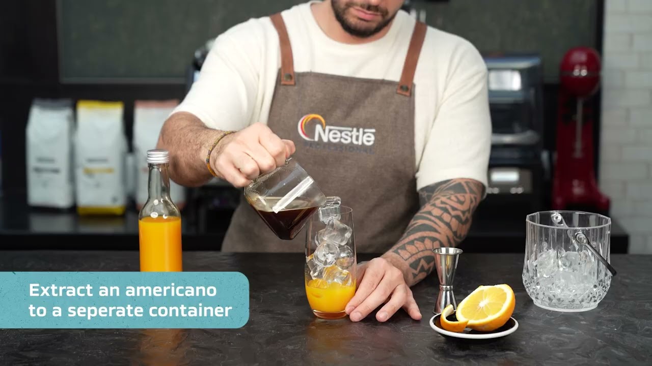 Nescafé Orange Iced Americano