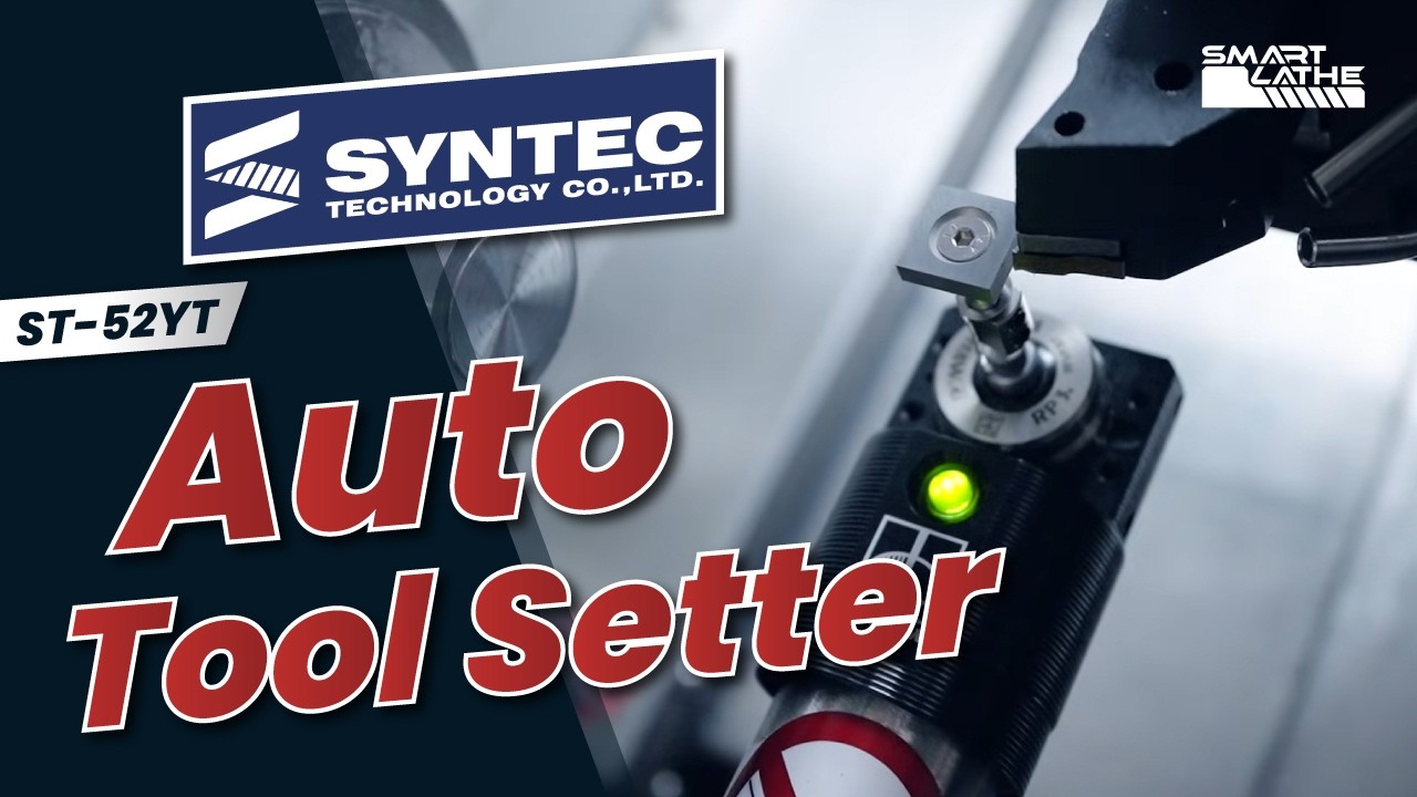 How to use the ST-52YT CNC Lathe auto tool setter on SYNTEC system? #cnclathe