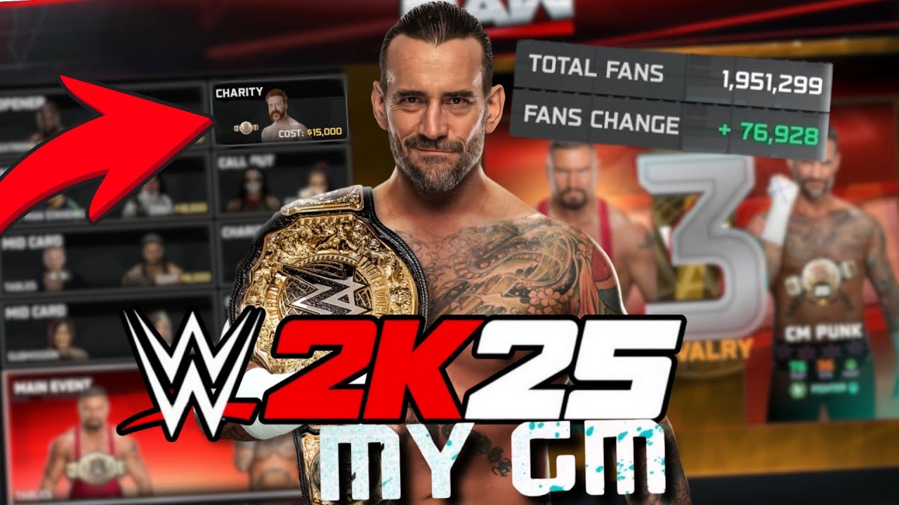 Спасёт ли эта новая стратегия наш сезон? | WWE 2K25 MyGM Эпизод 4