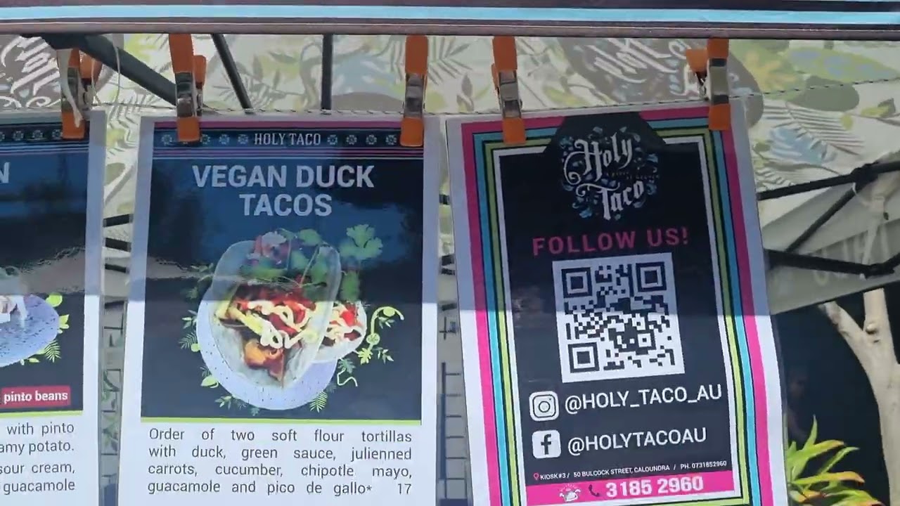 Vegetarian TACOS Caloundra Markets