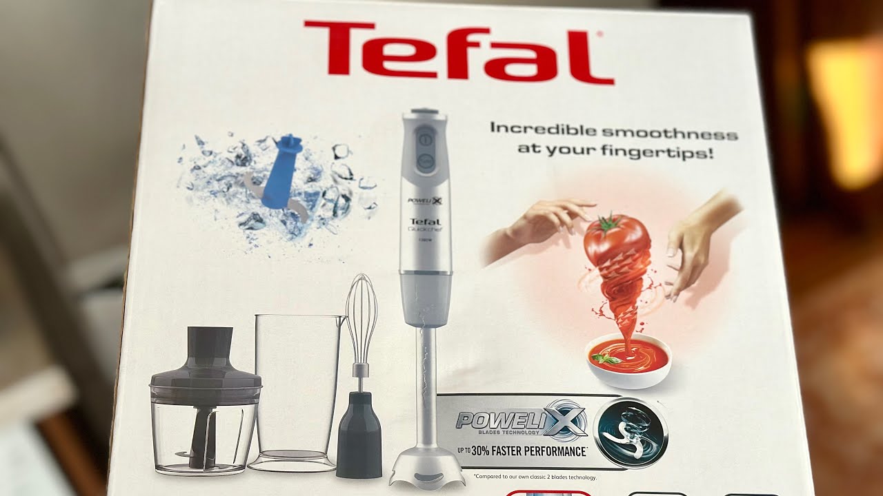 Блендер Tefal HB65KD38. TEFAL QUICKCHEF QUARTZITE 4IN1 ICE CRUSH. Обираємо блендер. Огляд блендера