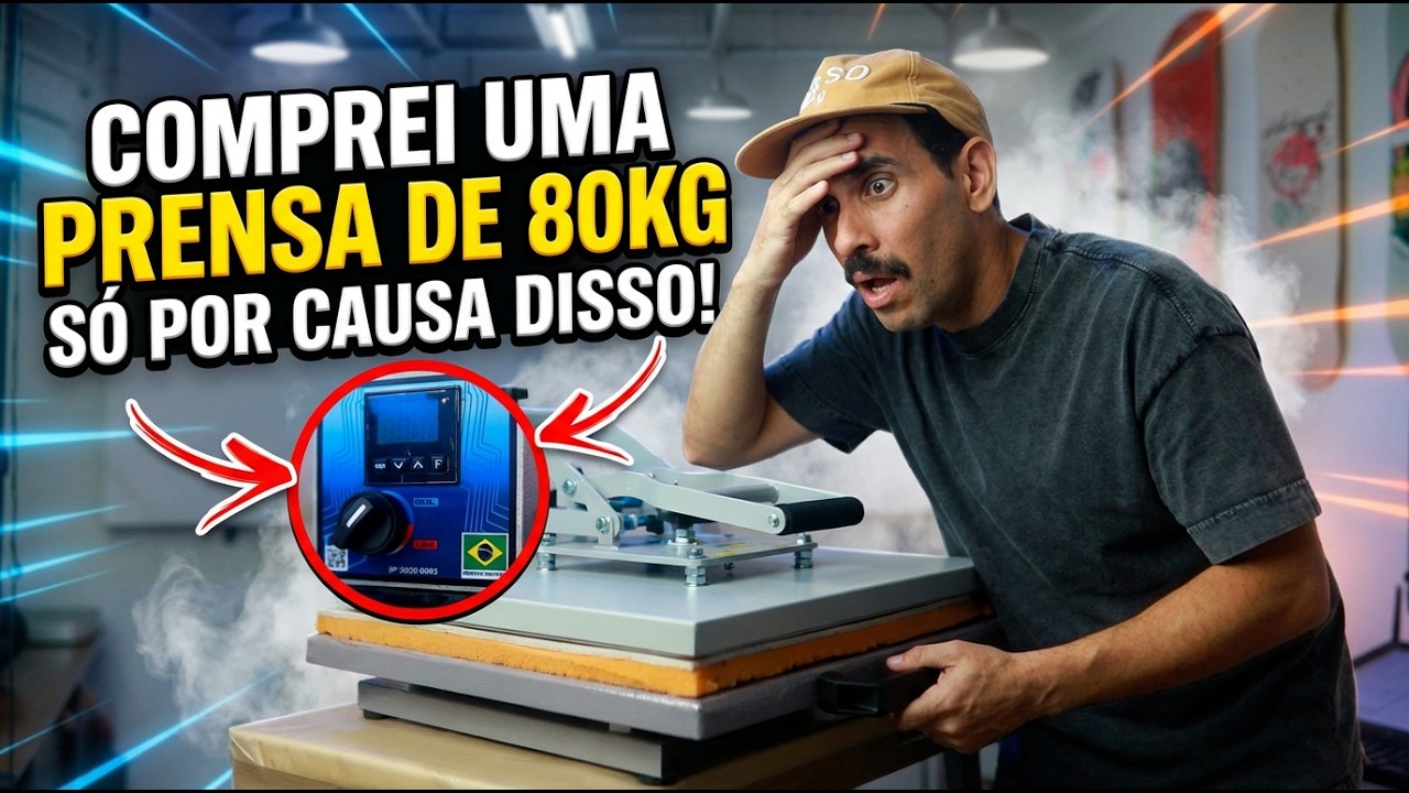Comprei uma Prensa de 80kg Só Por Causa Disso!