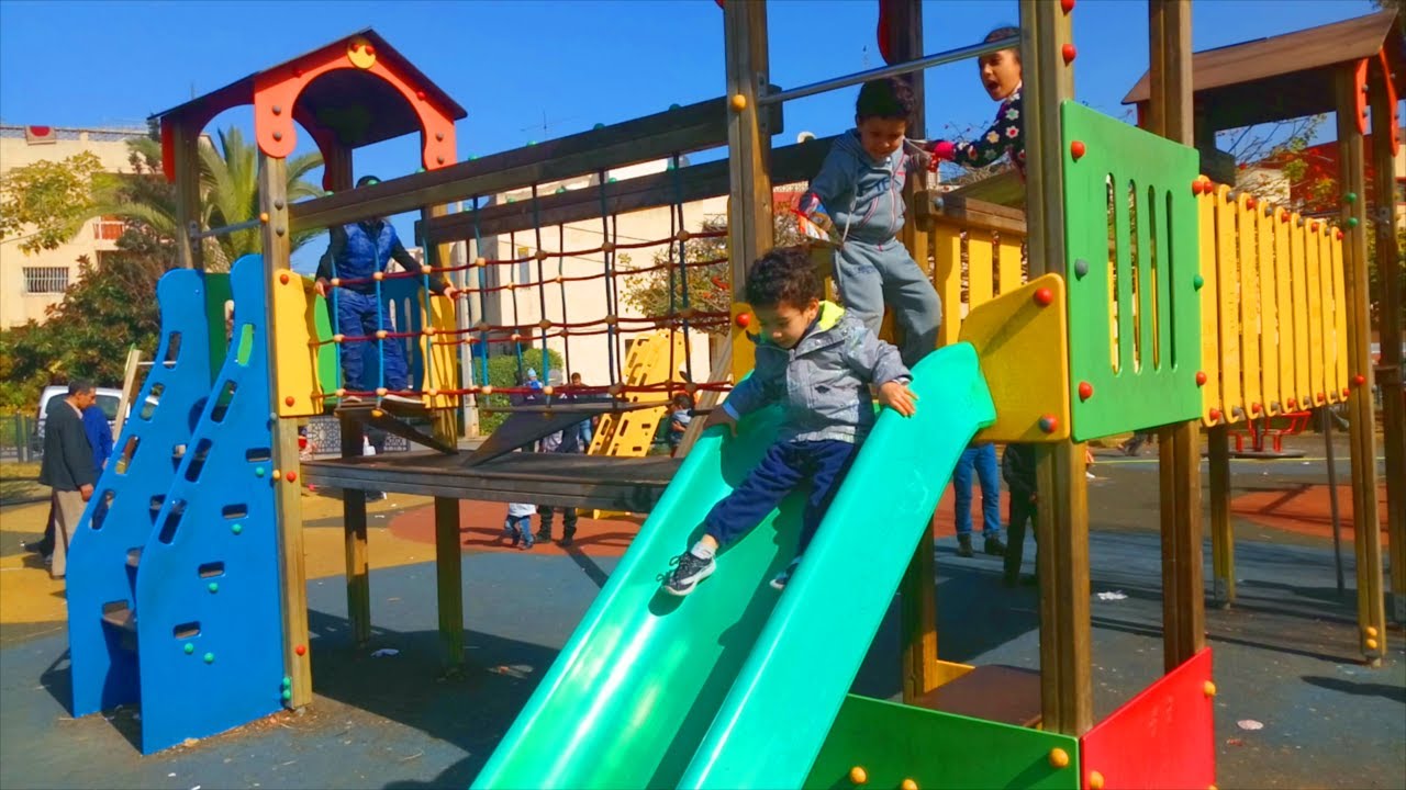 Children Playing in the Park | منتزه وحديقة ألعاب للأطفال | فضاء الألعاب للأطفال | ألعاب أطفال مسلية