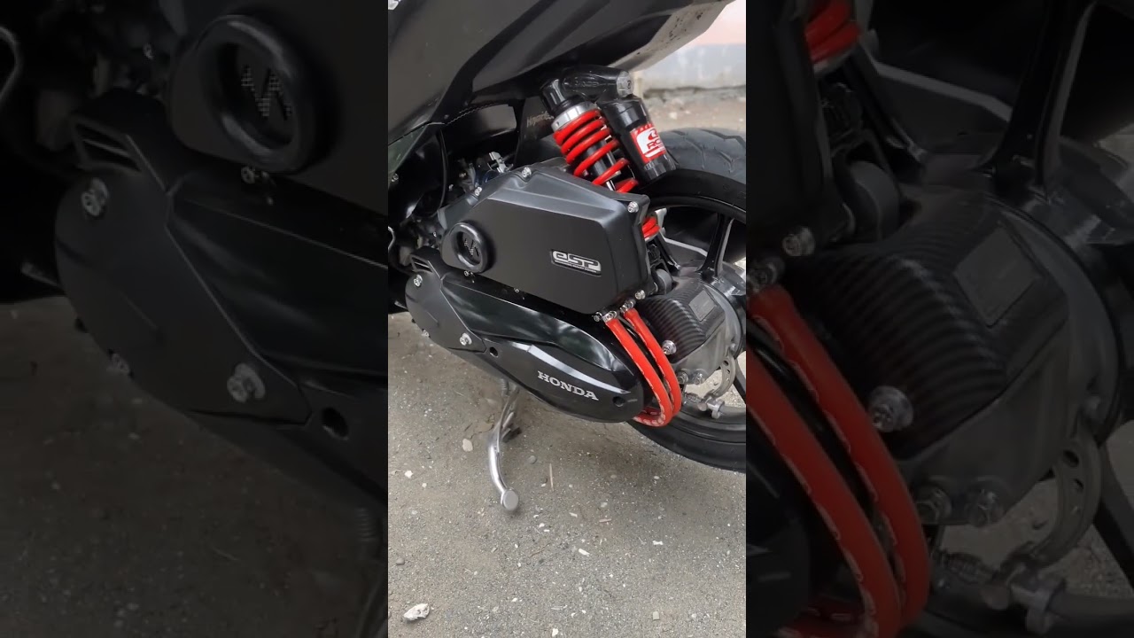 Click V2 Black Clean Set Up | Ctto: LixMoto #vario #click125