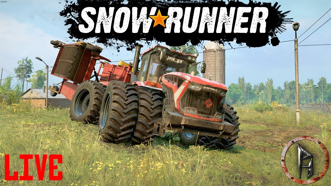 SnowRunner - Live - Sugárkezelt Raklapos Krumpli eladó!