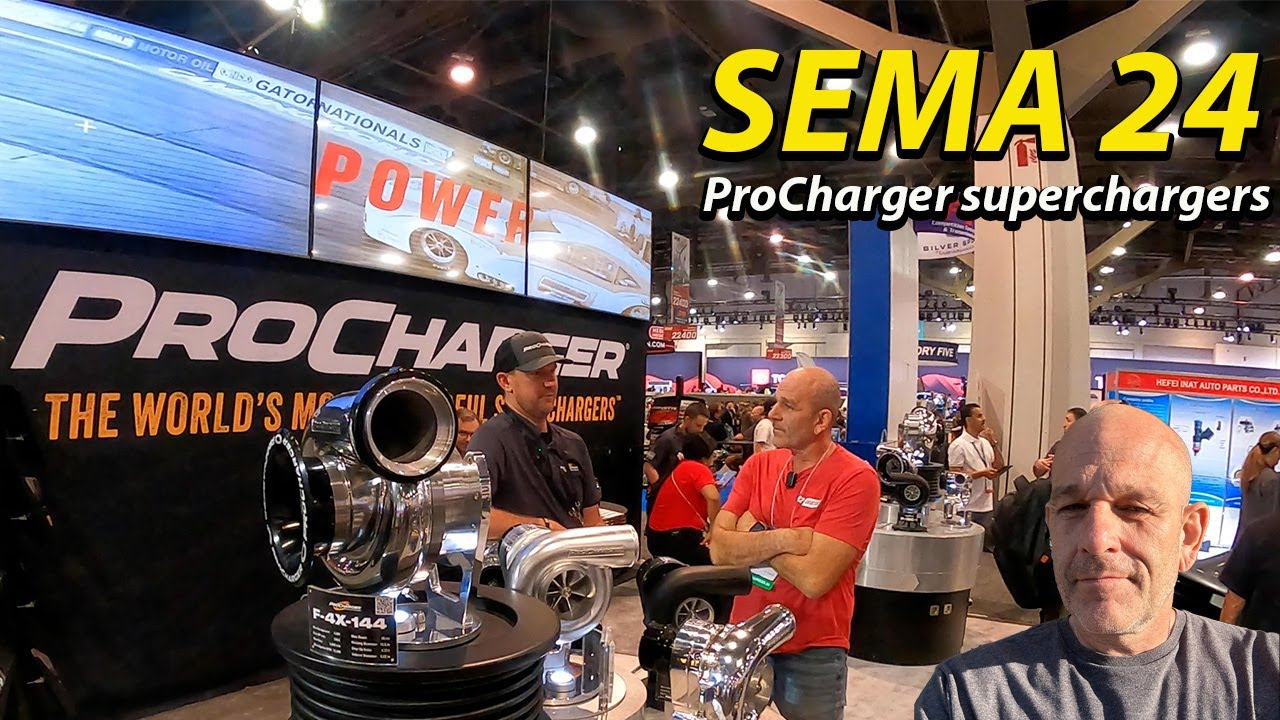 Суперзарядное устройство ProCharger для Jeep Gladiator на выставке SEMA 2024