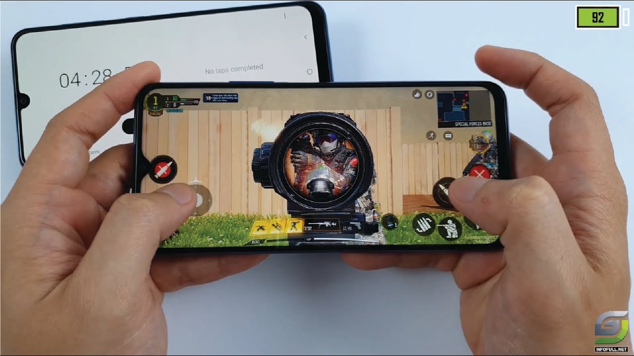 Vivo Y51 2020 (Snapdragon 662/8GB/128GB) test game Call of Duty Mobile
