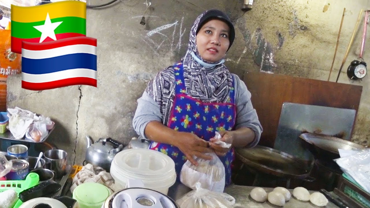 Solo in Thailand's Border market 🇹🇭🇲🇲 ROAD TRIP