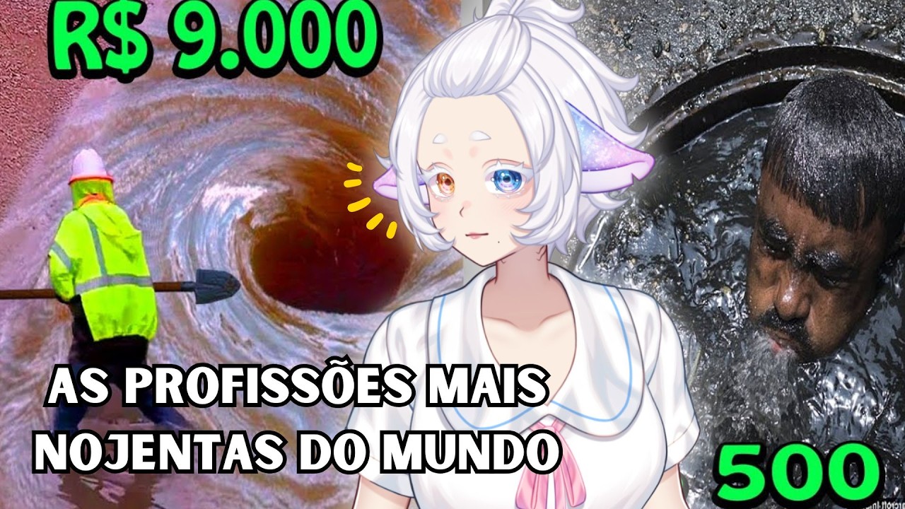As Profissões mais Nojentas e Estranhas do Mundo e Quanto elas Ganham - Fala de Tudo | Mochi Yuki