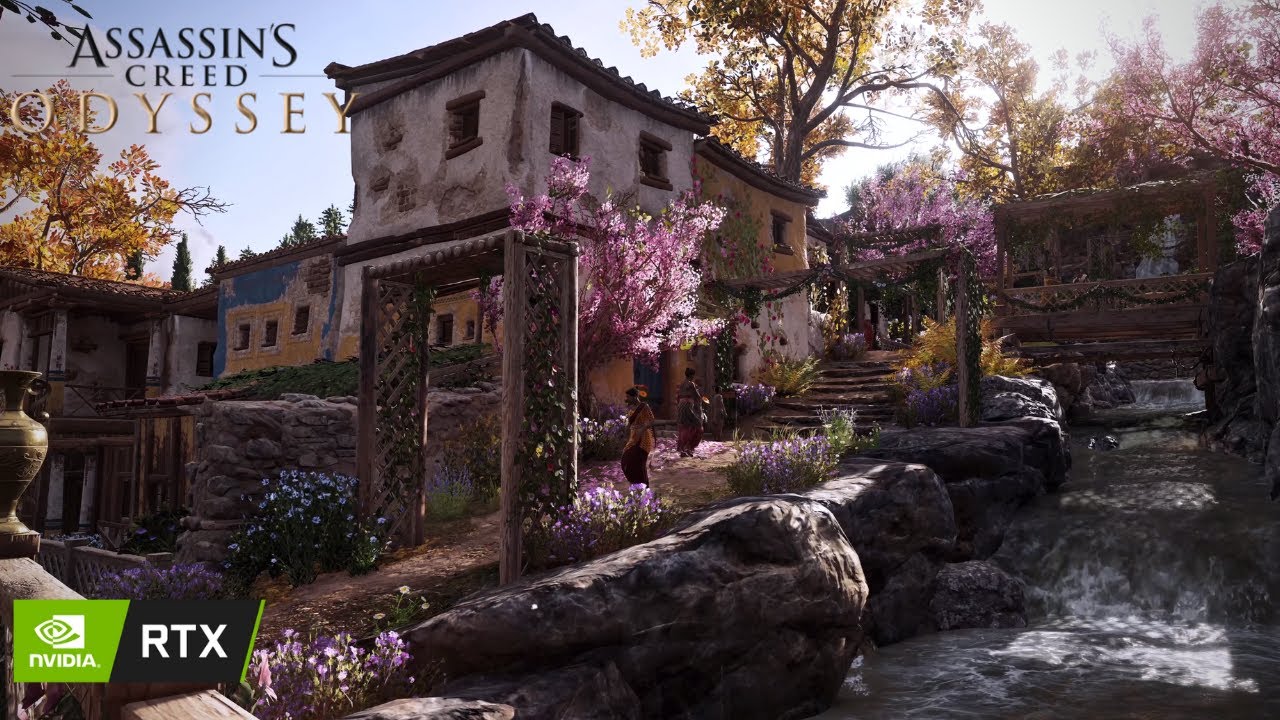 AC Odyssey Relaxing Walk in the Ancient Greece Region of Phokis