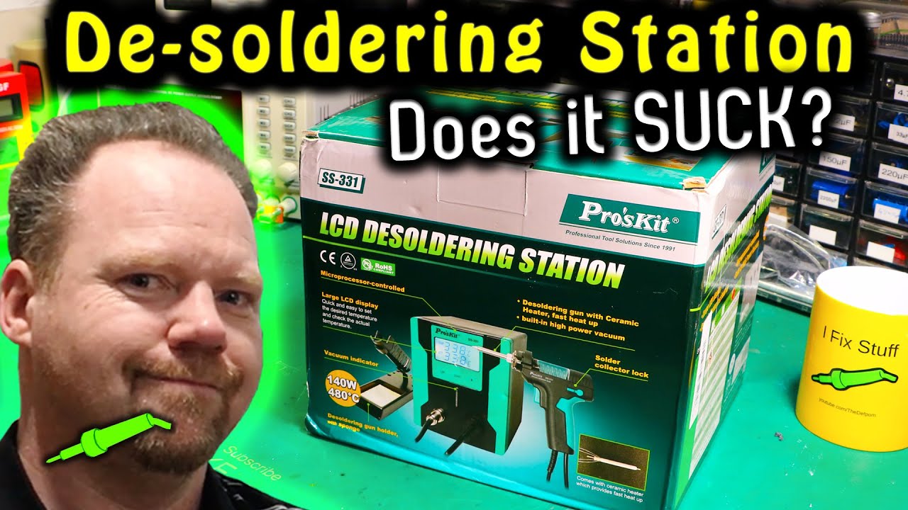 🔴 ProsKit SS-331 Desoldering Station Review - No.847