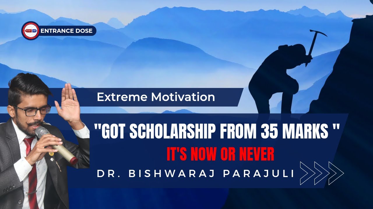 Extreme MOTIVATION For CEE🔥Got Scholarship From 35 Marks😍 Work Now or Never😳😨