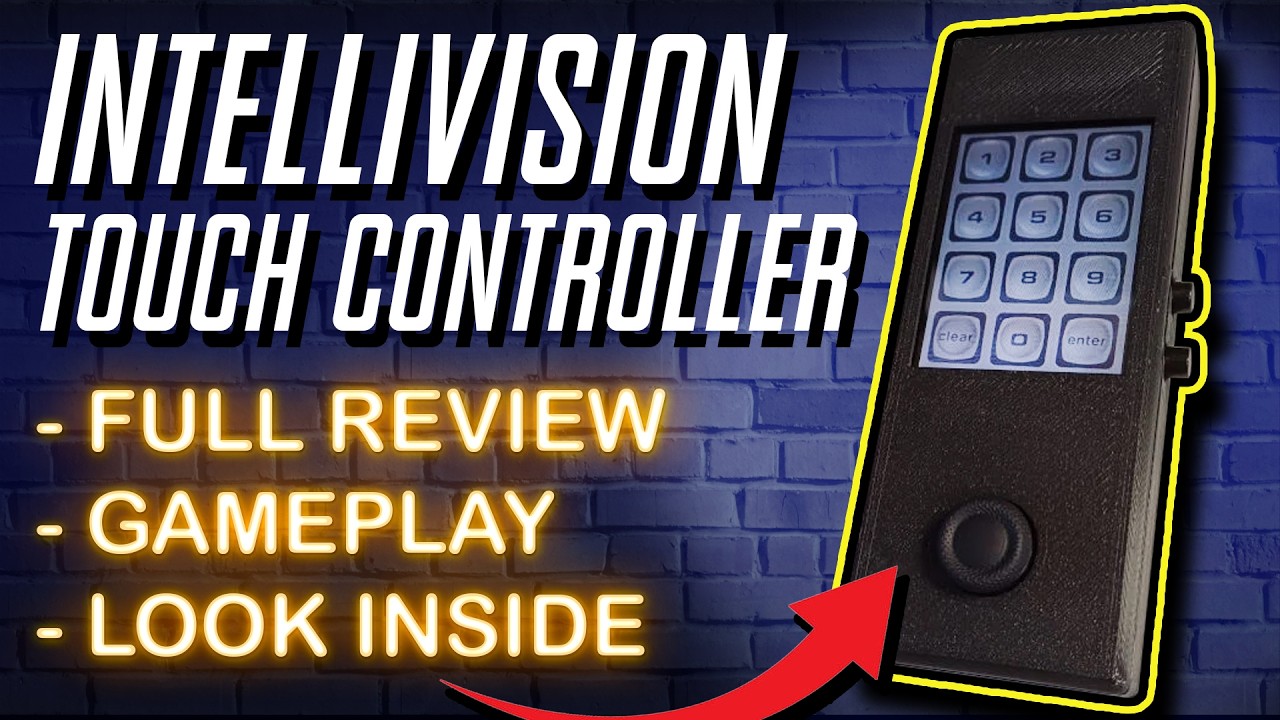 Обзор контроллера Intellivision Touch — лучше, чем оригинал?