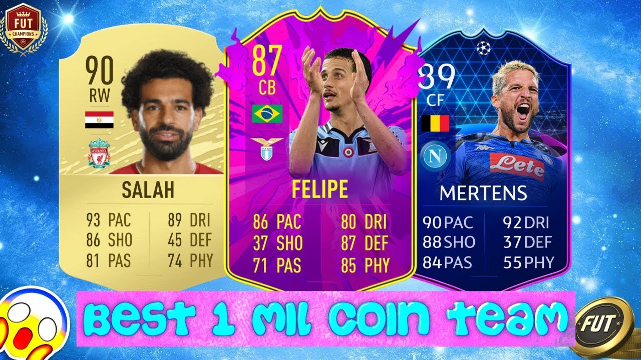SWEATY 1 MILLION COIN TEAM FIFA 20! | FIFA 20 INANE 1 MIL COIN HYBRID!