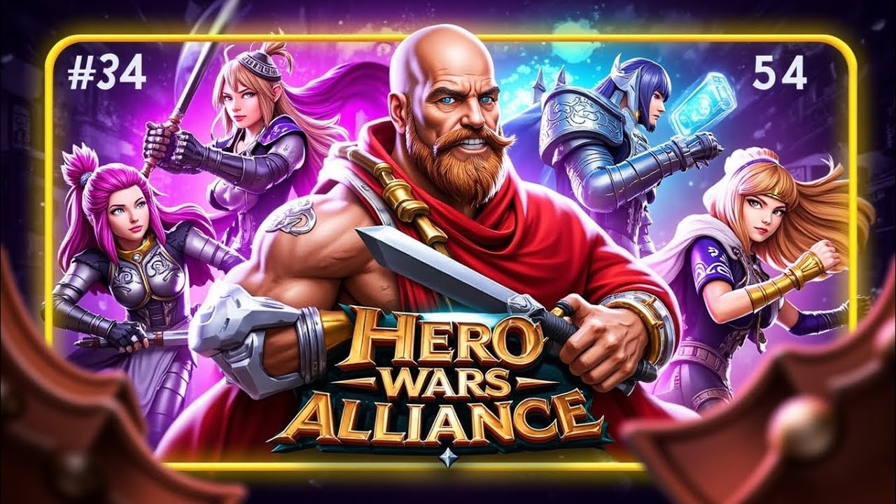 Hero Wars Alliance 2025 –#33 Best Control & Support Heroes for Guild Wars! (F2P No Commentary)