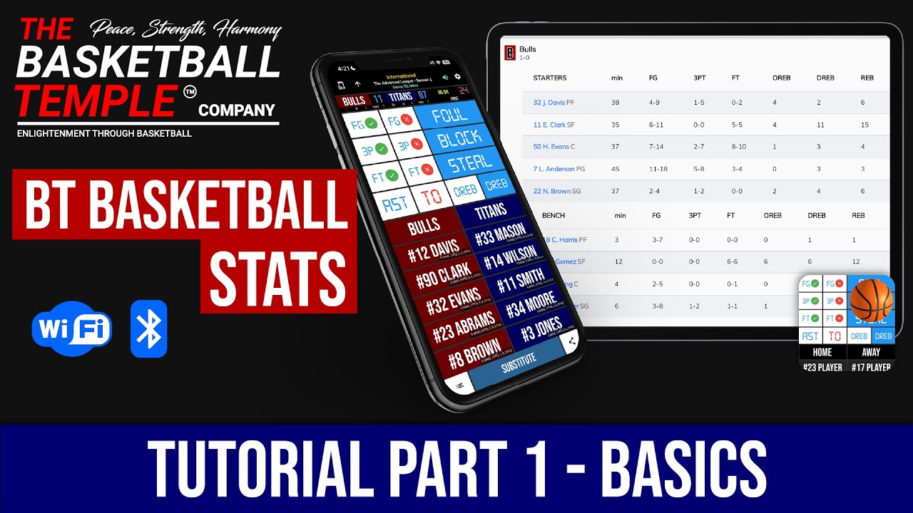 Tutorial 1: Keeping Basketball Stats Basics - BT Basketball Stats